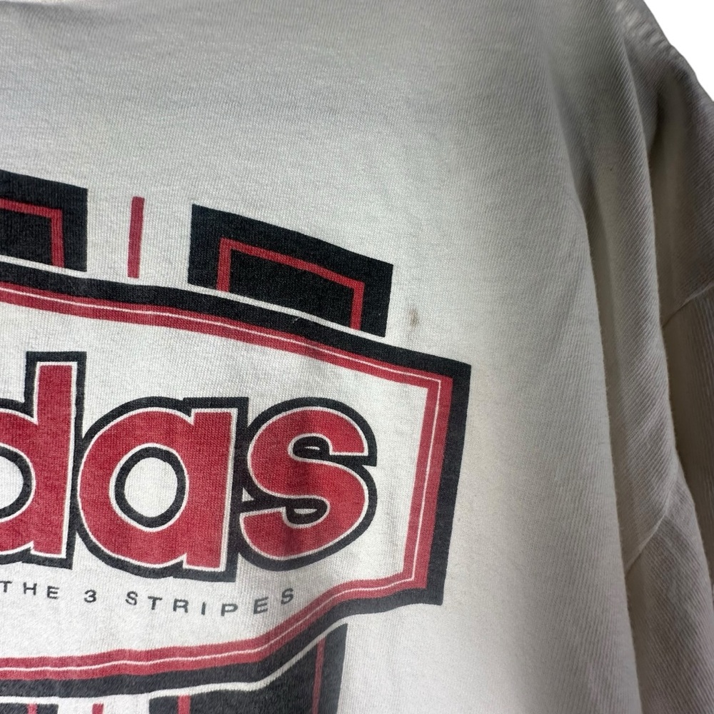 Adidas Vintage 90s Soccer T-Shirt Large - Picture 4 of 9